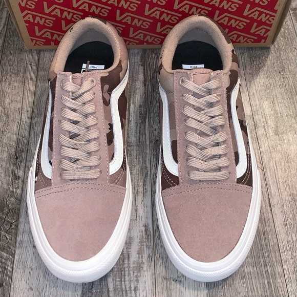 Vans old skool pro desert beige Camo shoes - Picture 5 of 8